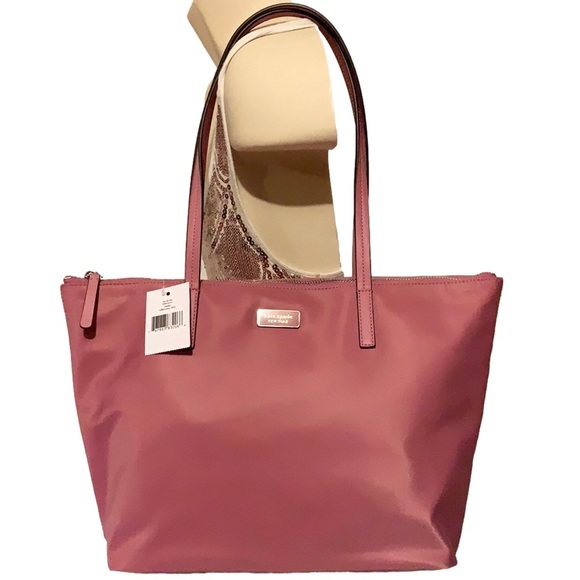 kate spade Handbags - 🌻 KATE SPADE HAYDEN 🌻 TOP ZIP NYLON PANSY TOTE MSRP $249